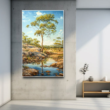 Landscape Painting in Oil